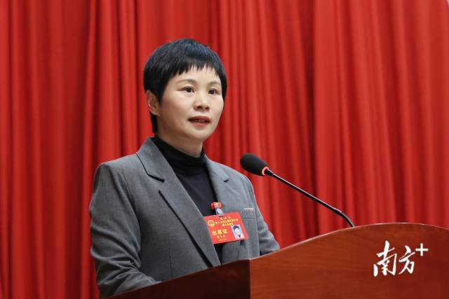 市委副書記、市長戴少枚代表市人民政府向大會作工作報告。黃瀅 攝