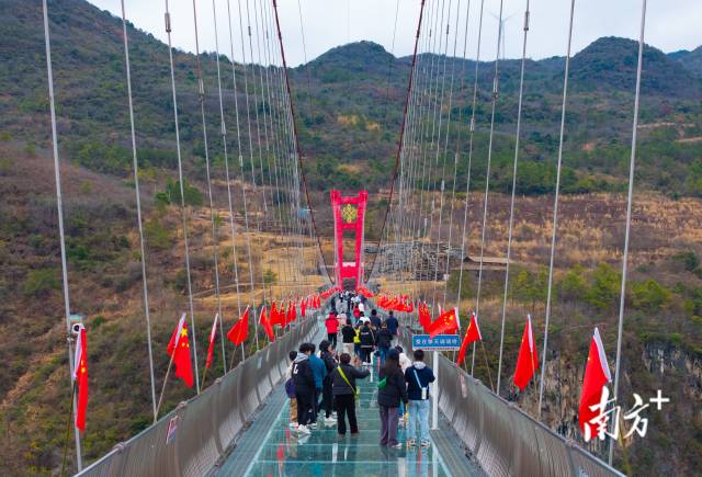 擎天玻璃橋。