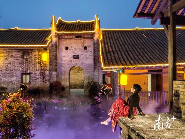 東陂前江鋪爆火朋友圈。謝慶華 攝